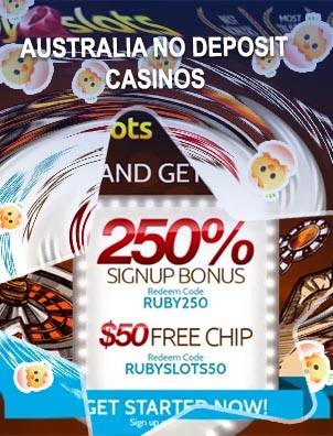 Casino free registration bonus for Australian players