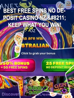 Free spin no deposit casino nz