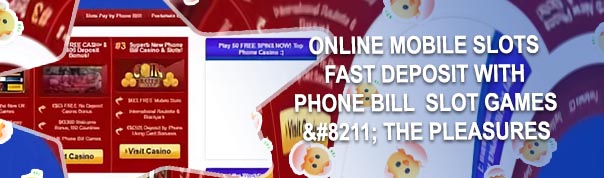 Mobile slots phone bill