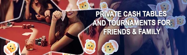 Private online poker with friends