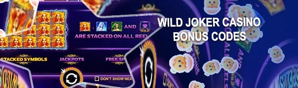 Wild joker casino bonus codes
